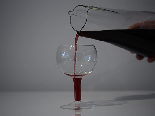 Christian Metzner wine glass