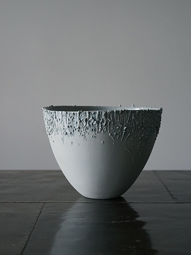 Rika Herbst 作家 磁器 Stained　Porcelain Bowls　by Rika Herbst