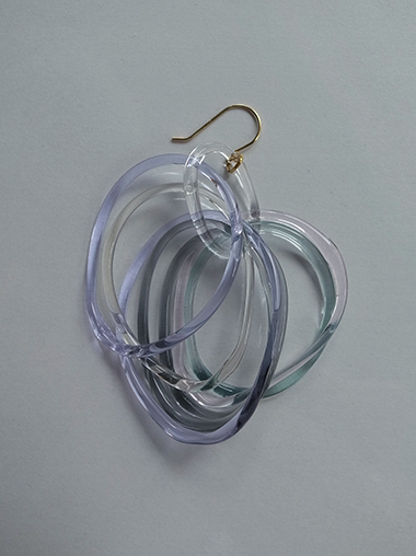 _cthruit シースルーイット rain earring (rainbow) ピアス 【Multi】 | FREEPARK