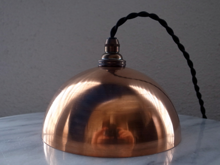 銅製コッパーペンダントライト照明