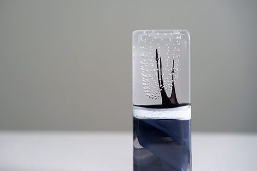 フランス クリスタルガラス製アートオブジェ
