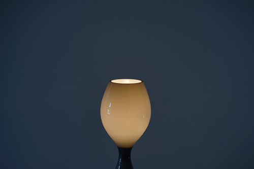 イタリア製 ヴィンテージ ガラス照明 テーブルランプ