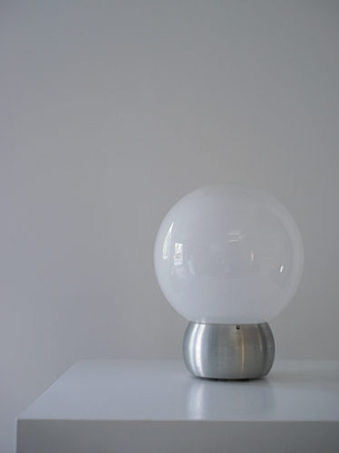 イタリア製 モダンヴィンテージ ガラス照明 テーブルランプ 