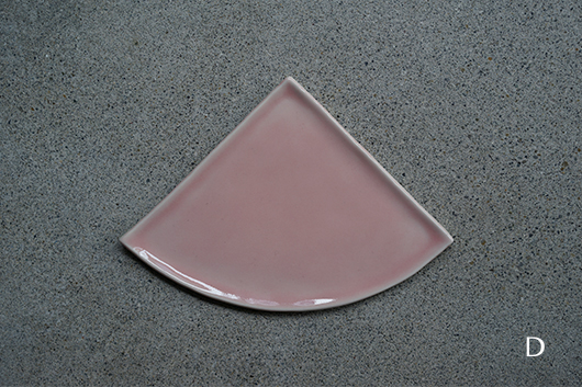 ceramichi 1/4プレート セラミチ 器 - インテリアライフスタイル