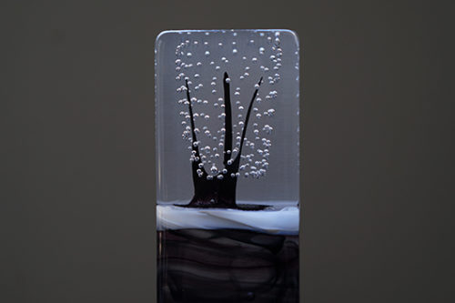 フランス クリスタルガラス製アートオブジェ